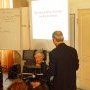 Presenting gift to Prof. Hawking