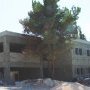 The new school building