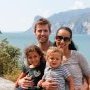 Tom and Keren wiht their children Elenora and Emri