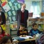 Ambassador Rydberg at the school