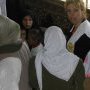 PMR staff member with patients