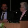Abdessalam with Ruth Dayan