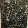 Beirut 1982 - detail of Triptych BBB (silk screen print)