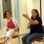 Actress (from "In Between") Shaden Kanboura, speaking with Samah (...)