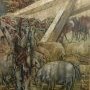 Triptych BBB - Baghdad 1990 (oil on canvas)