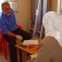 Dr. Nasser Srour with patient