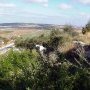 The long and winding road up to the village