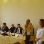 First panel, Abdessalam Najjar speaking