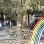 Children arriving to school