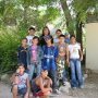 teacher with students