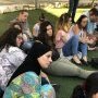 Meeting with parents and children before the school year
