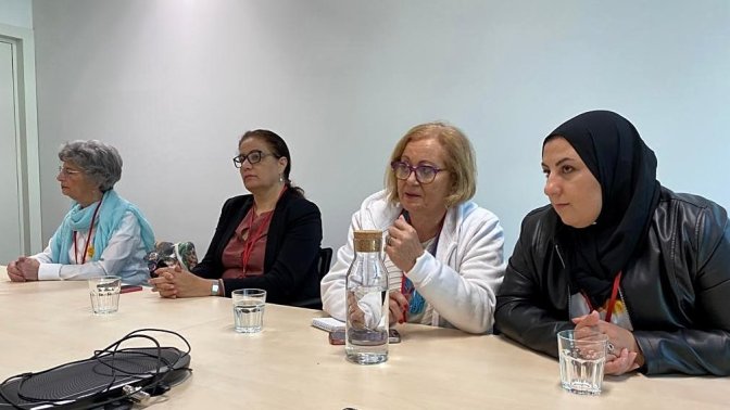 Barcelona women's delegation